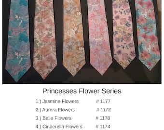 Priness Flower Series Neckties