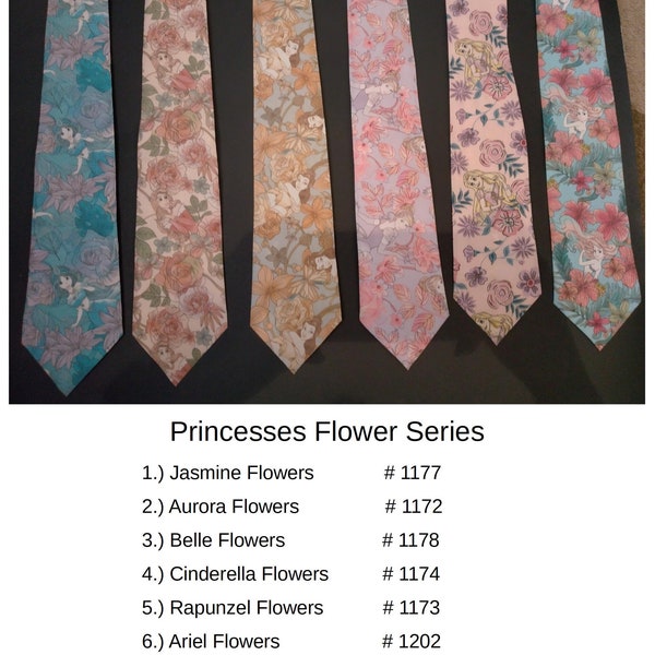 Priness Flower Series Neckties