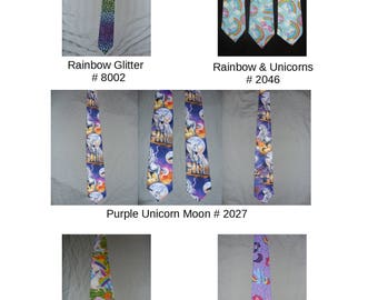 Unicorn, Rainbow, Glitter