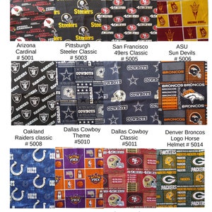 Sports Teams 1 NFL, NBA, MLB Face Mask Custom With/ With out Filter