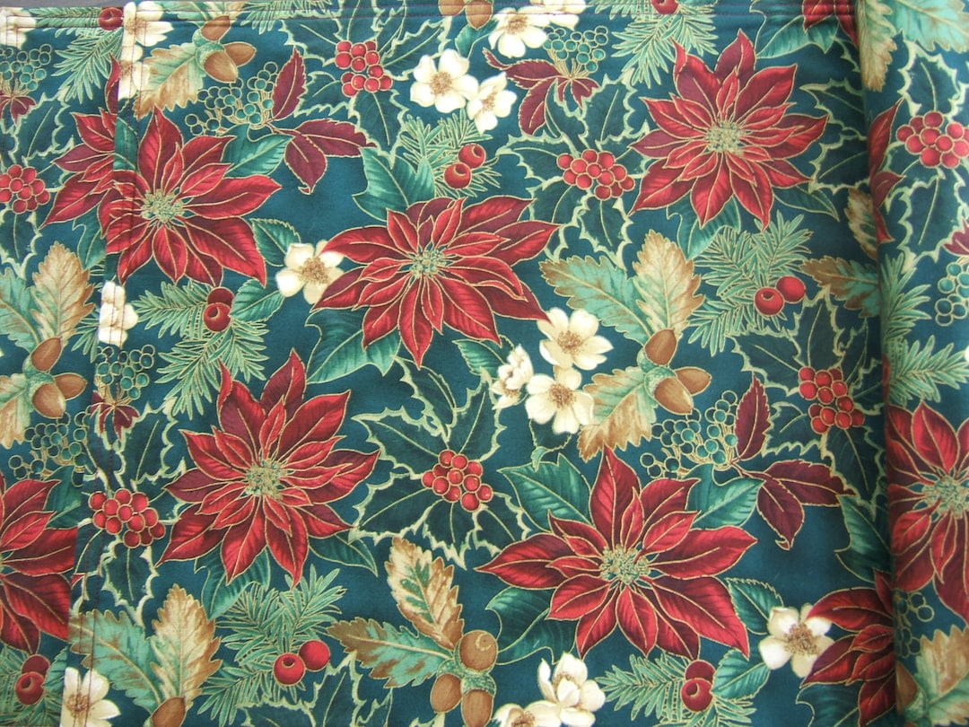 Christmas Placemat and Napkins Set Table Decorations Holiday Etsy