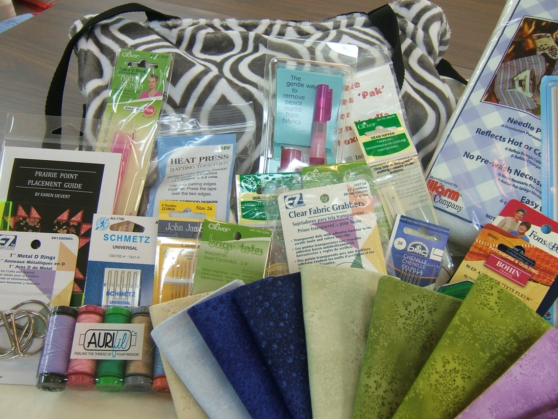 Quilters Gift Tote Gift Tote Gift for Quilters Gift Basket Etsy