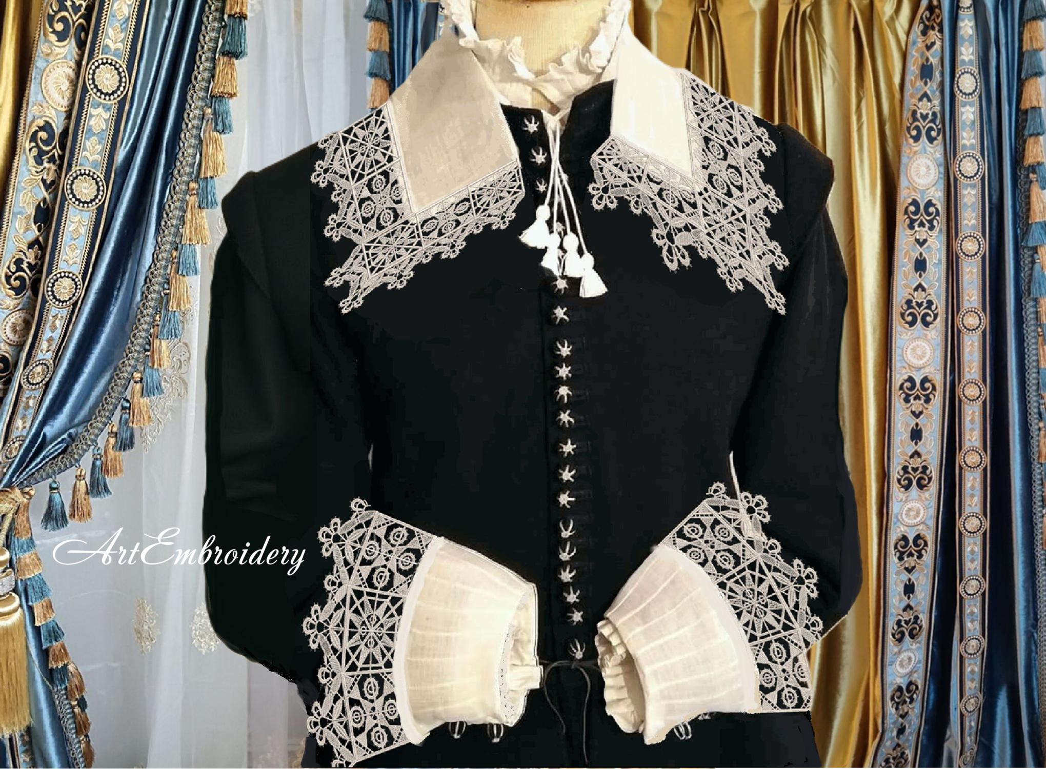Reticella Renaissance FSL Renaissance Reticella - Machine Embroidery Lace Designs for Hoop ...