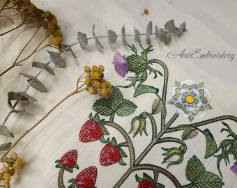 UND FLOWER RAISED EMBROIDERY TOPグリーン UND FLOWER RAISED