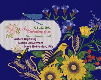 Custom Embroidery Digitizing: Design Adjustment Fee, Embroidery  Service