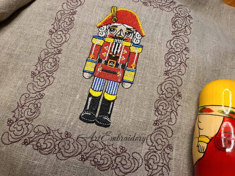 Nutcracker Machine Embroidery Designs Set Single Design in Etsy