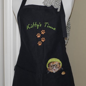 Kitty in Pocket - Machine Embroidery Designs Set