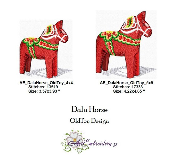 Arabian Horse life Embroidery Digital Design File 5x7 and 6x10 gift 2 colors