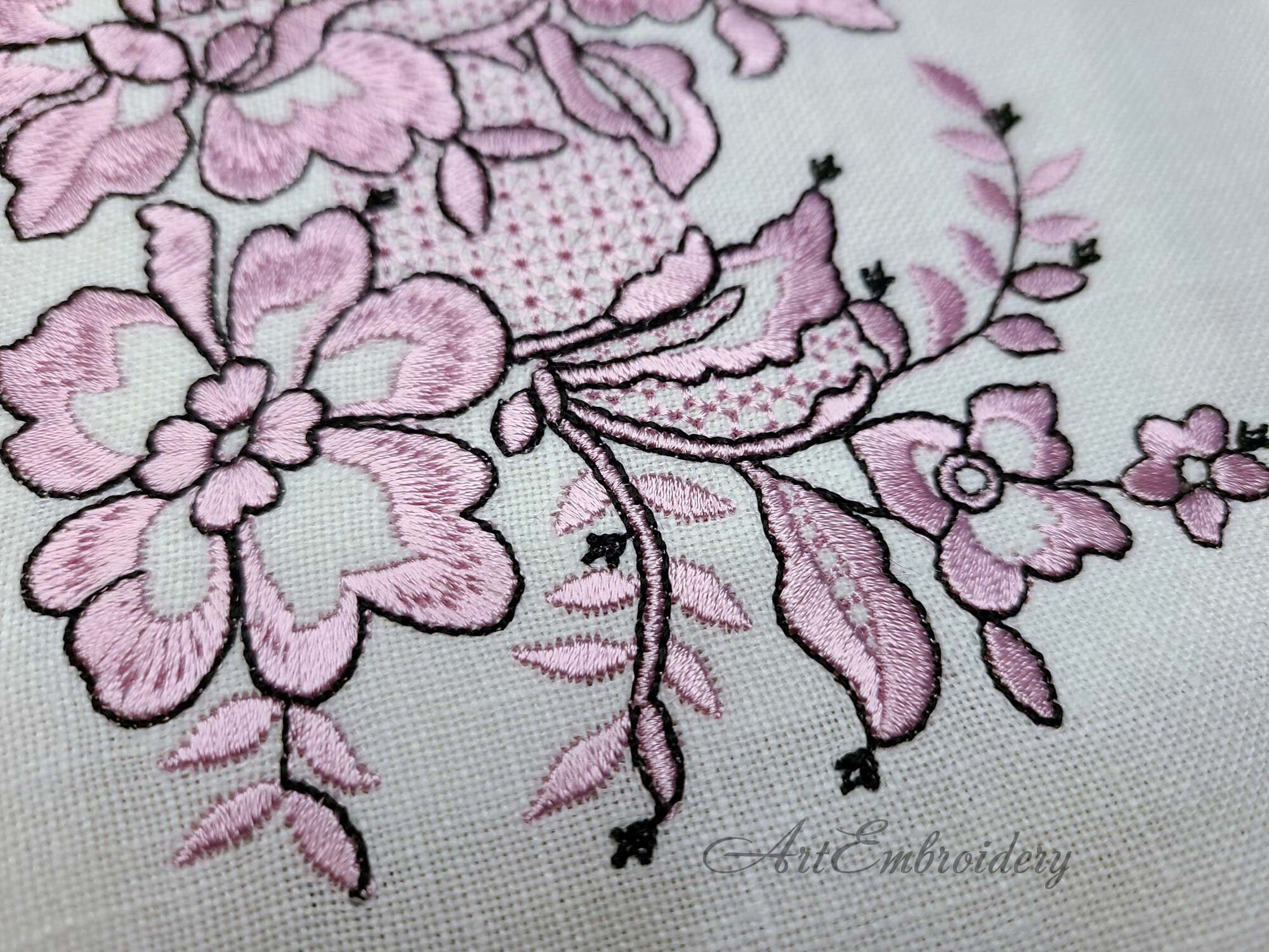 Tracy Motifs Machine Embroidery Designs Set for Hoop Sizes - Etsy