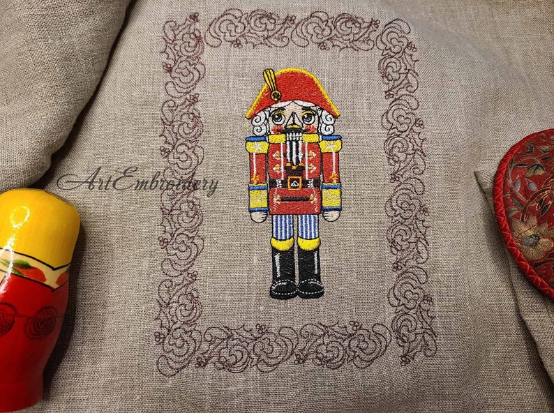 Nutcracker Machine Embroidery Designs Set Single Design in Etsy