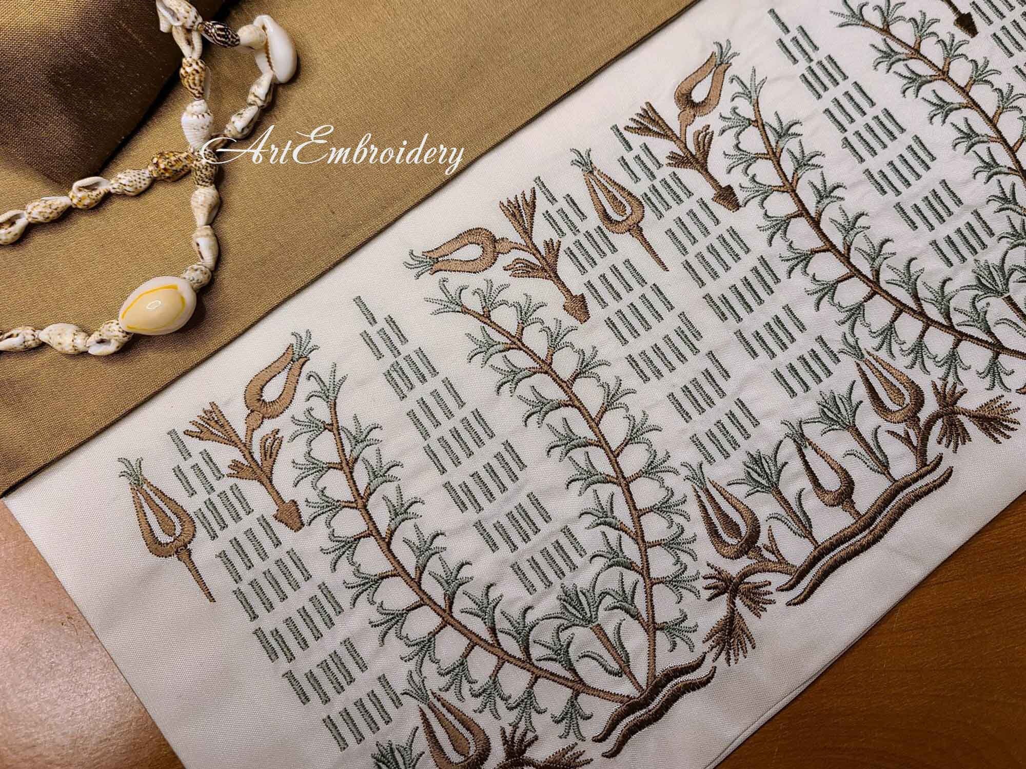 話題の行列 Sash Ottoman Century 16th Border Machine Historical 洋書