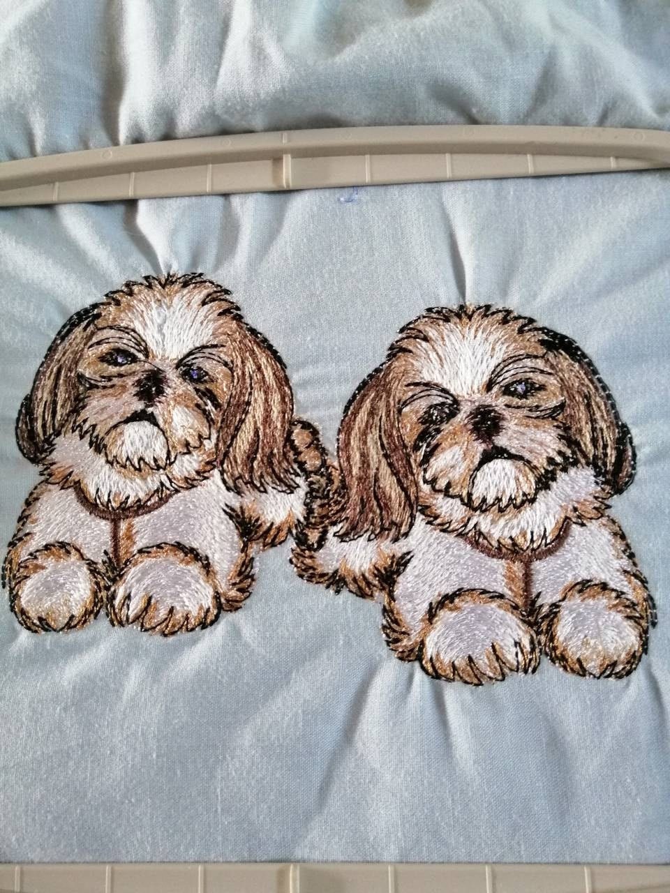 品質一番の - Tzu Shih Machine Cartoon in Design Dog Animal Embroidery 置物