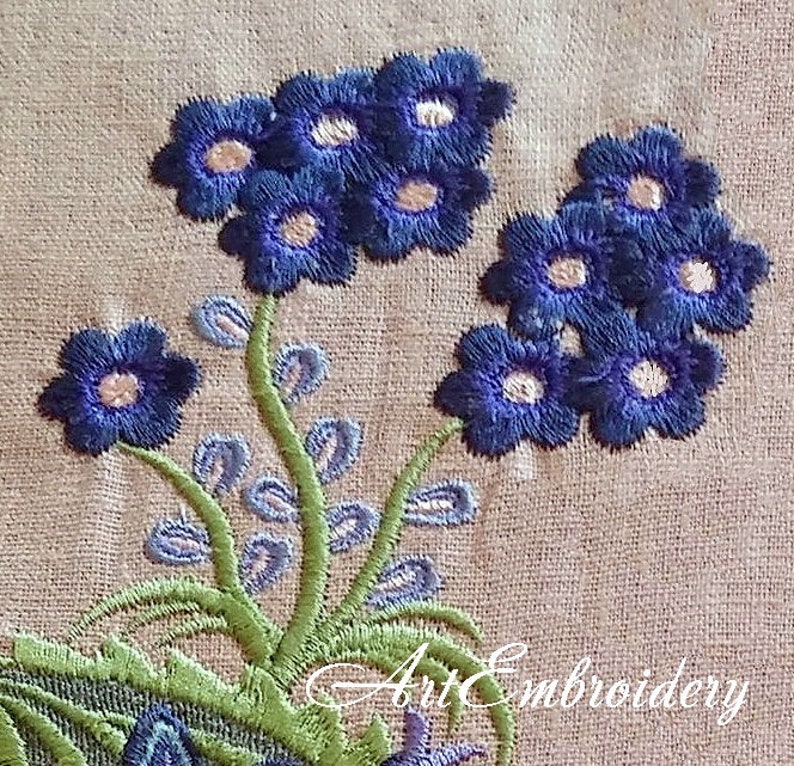 Christopher Decorative Flowers Machine Embroidery Designs - Etsy