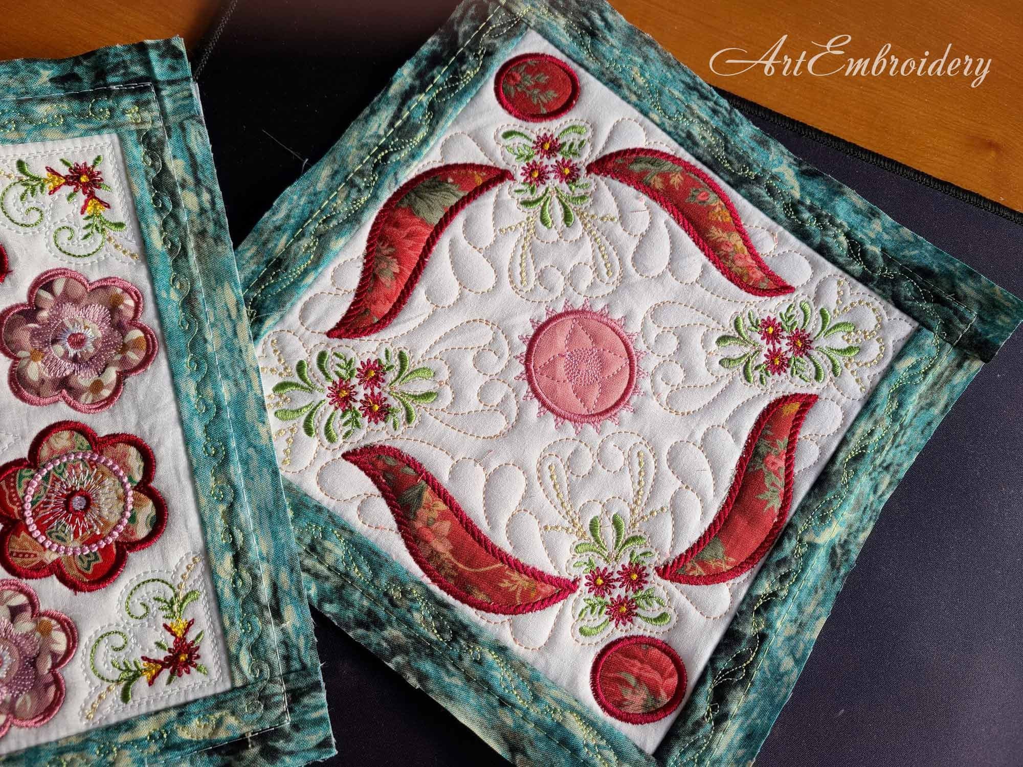 TODAYFUL Embroidery Patchwork 美品 TODAYFUL TODAYFUL(トゥデイフル）Embroidery Patchwork