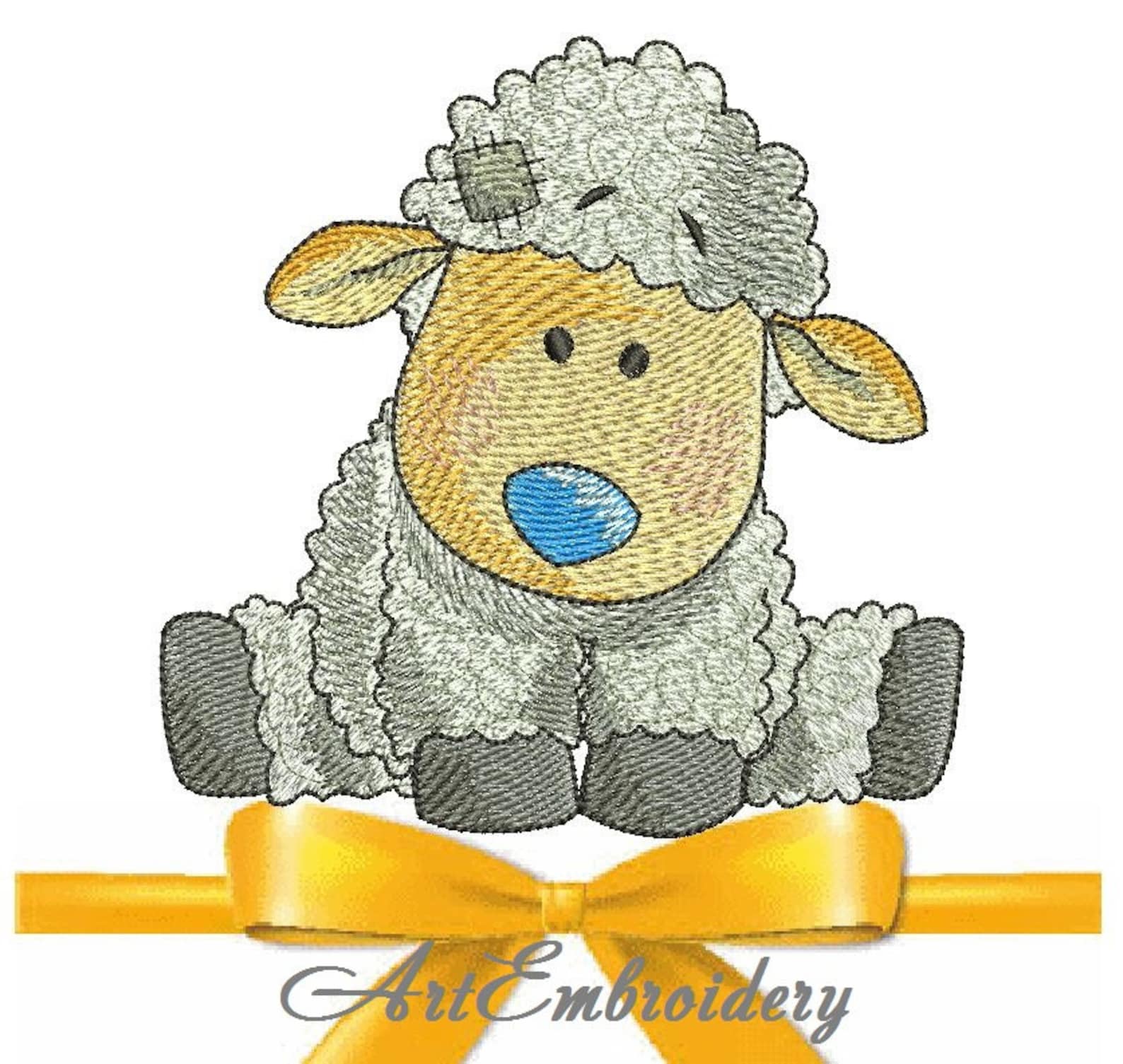 Sheep Machine Embroidery Designs Set for a Babies and Etsy