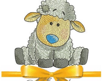 Sheep - Machine Embroidery Designs Set for a Babies and Children of a series &quot;Old Toy&quot;and simbol of Chinese New Year