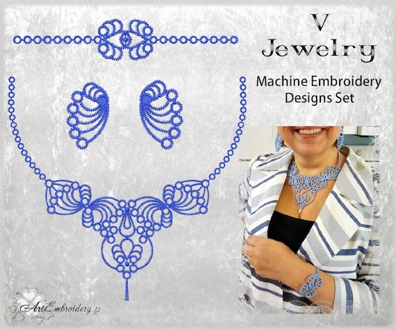 Jewelry design studio embroidery clearance