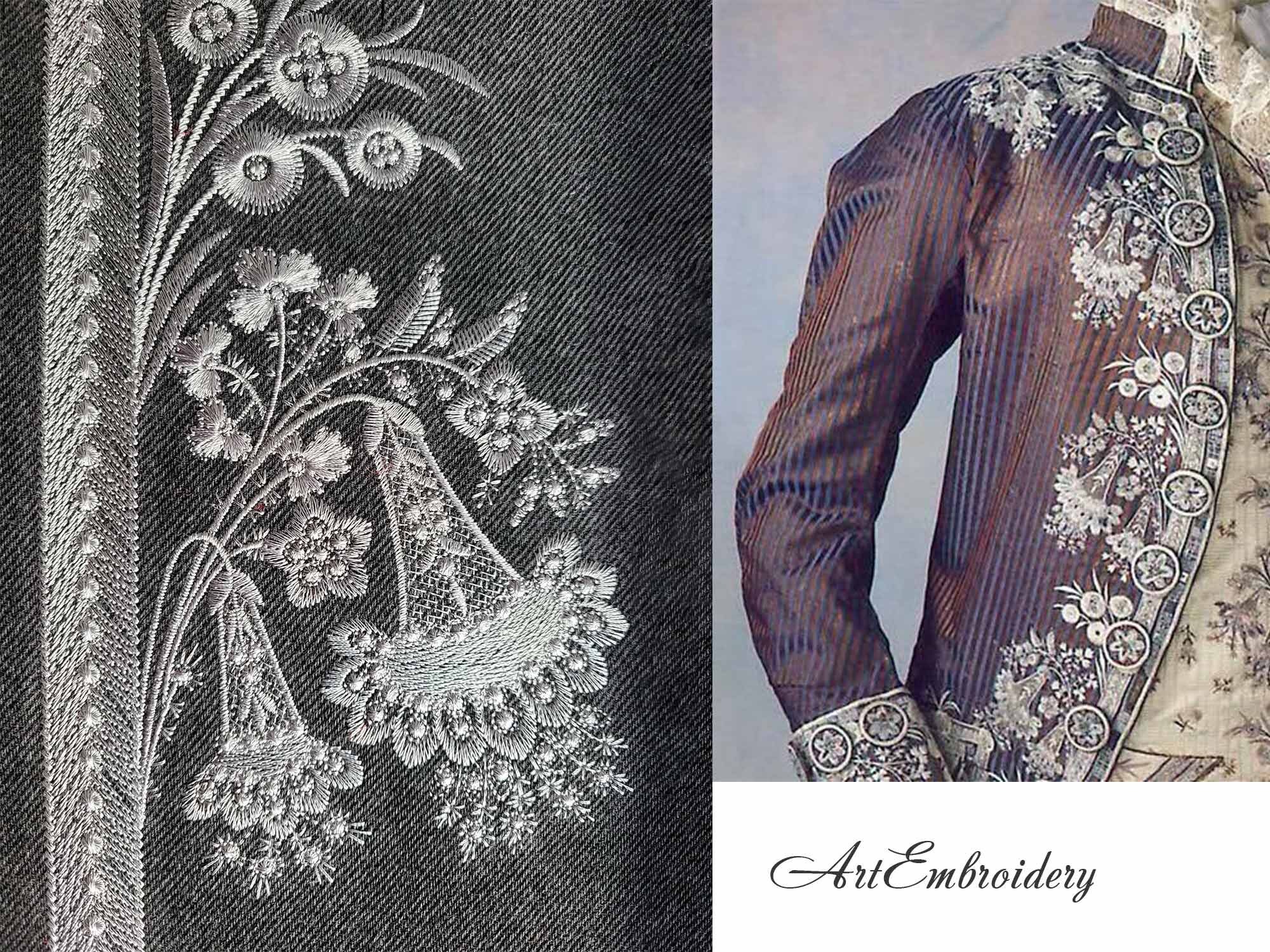 Silver Embroidery atelieryuwa.ciao.jp