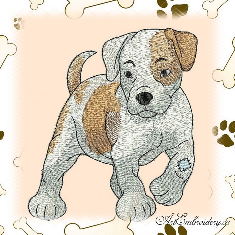 Pitbull machine embroidery designs set for a babies and  etsy Pitbull machine embroidery designs set for a babies and  etsy