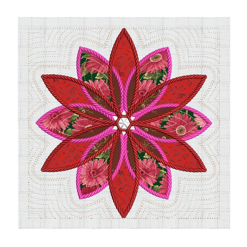 4052 – WC Flower Set 1 – Art Impressions