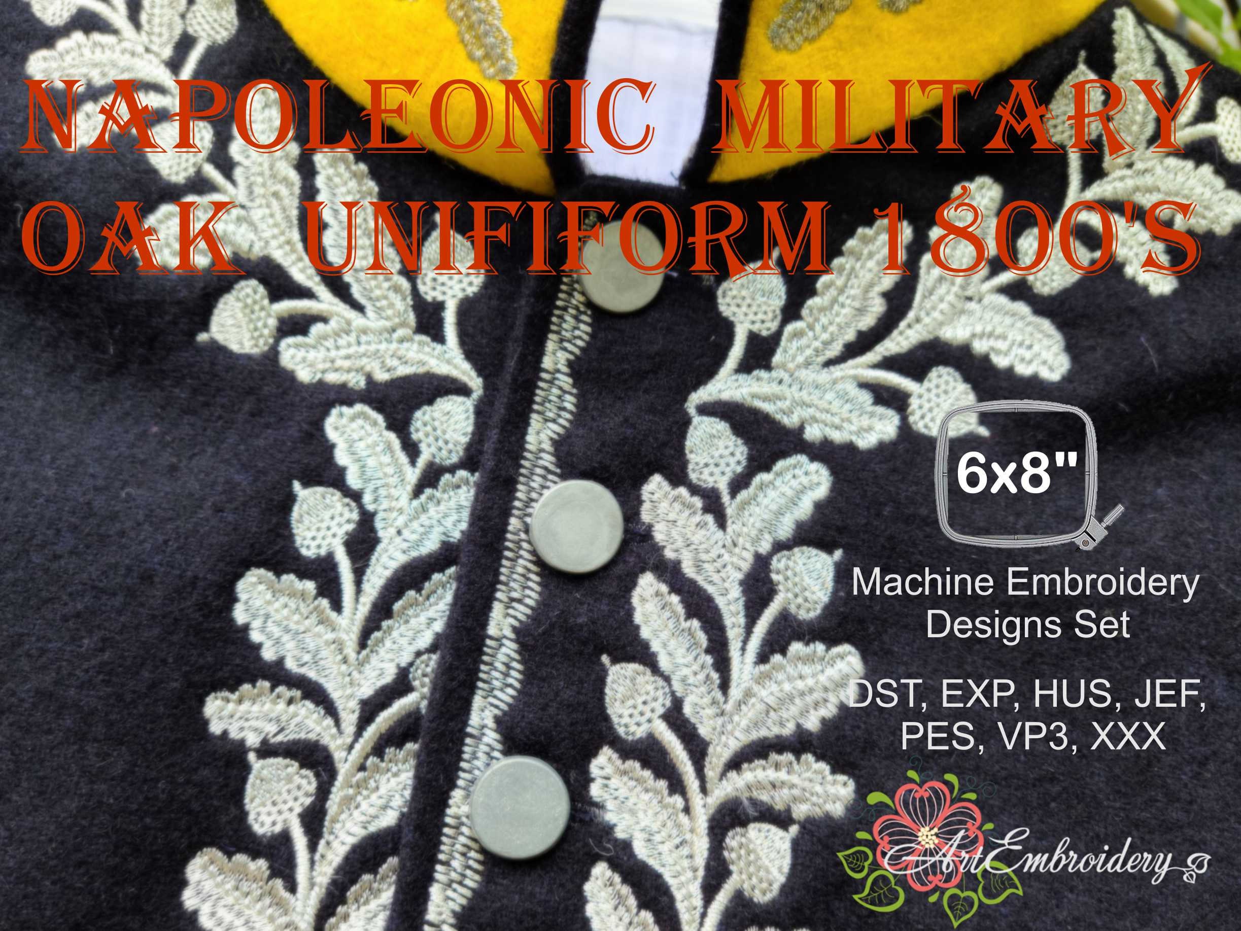 Embroidery Military
