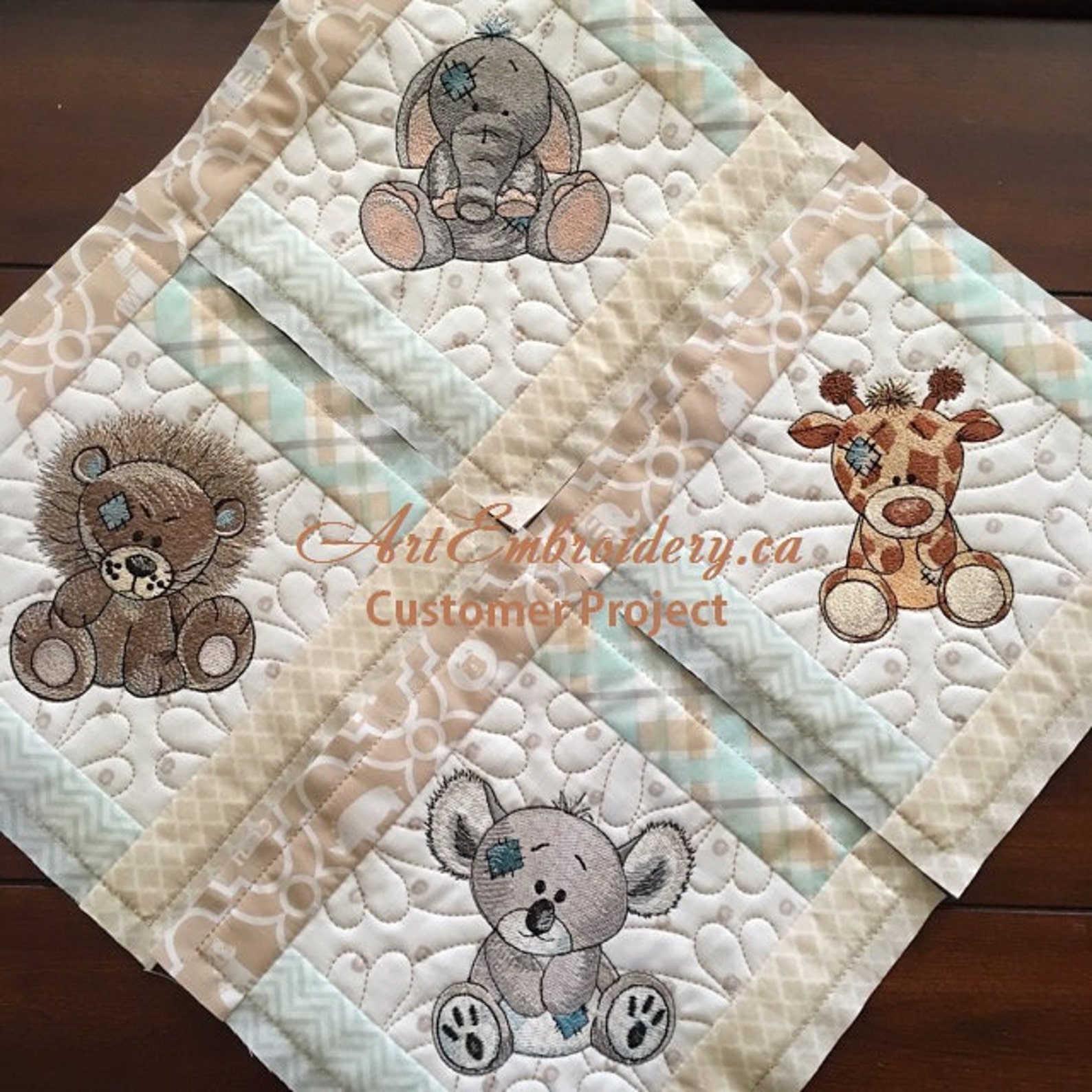 Koala Old Toy Machine Embroidery Design in 2 Sizes Etsy