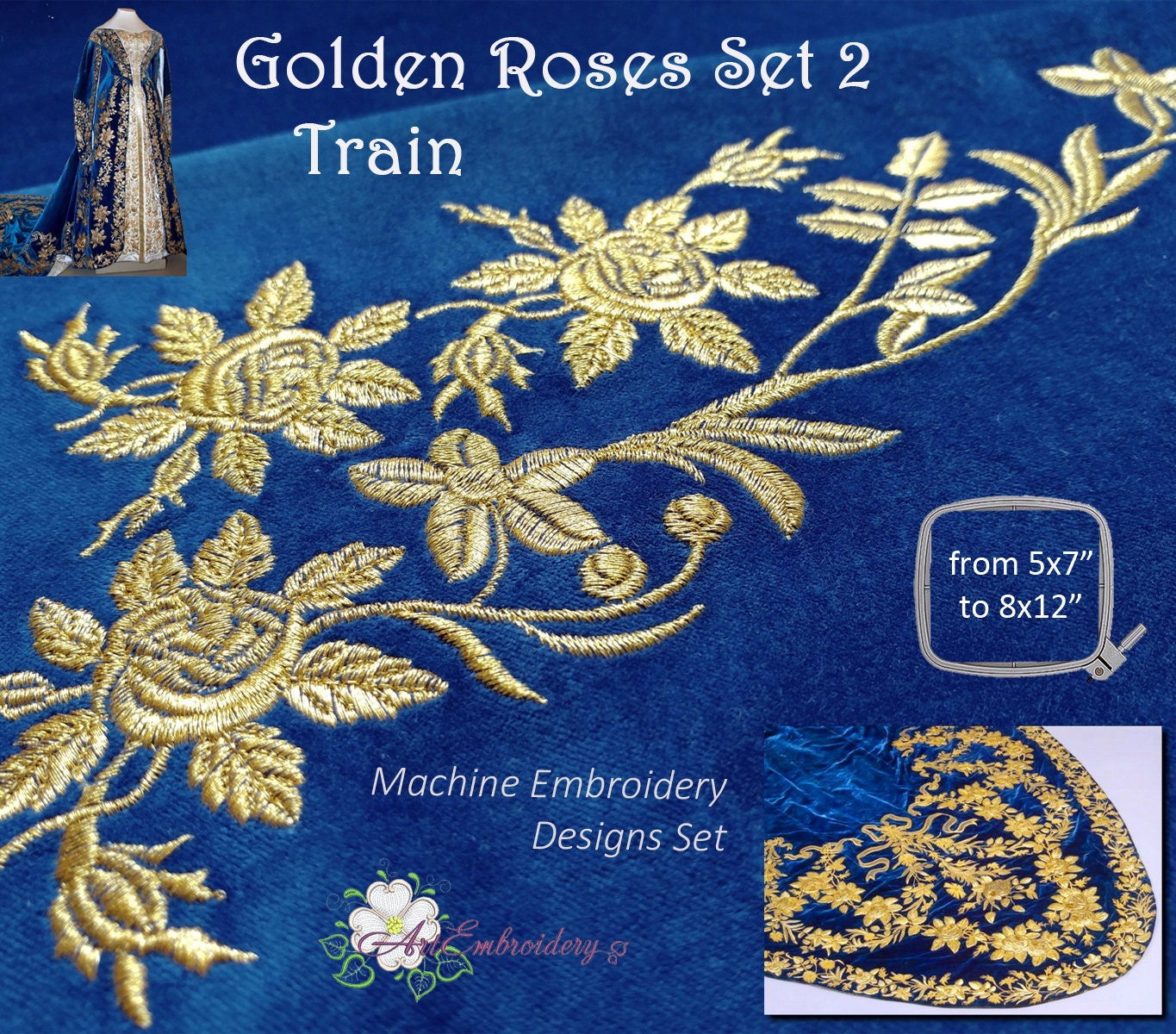 Golden Roses Set 2 Train Set of Russian Imperial Alexandra - Etsy