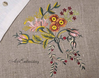 美品✨AMERI MEDI VINTAGE FLOWER EMBROIDERY Ameri（アメリ）の「MEDI VINTAGE FLOWER EMBROIDERY SHIRT