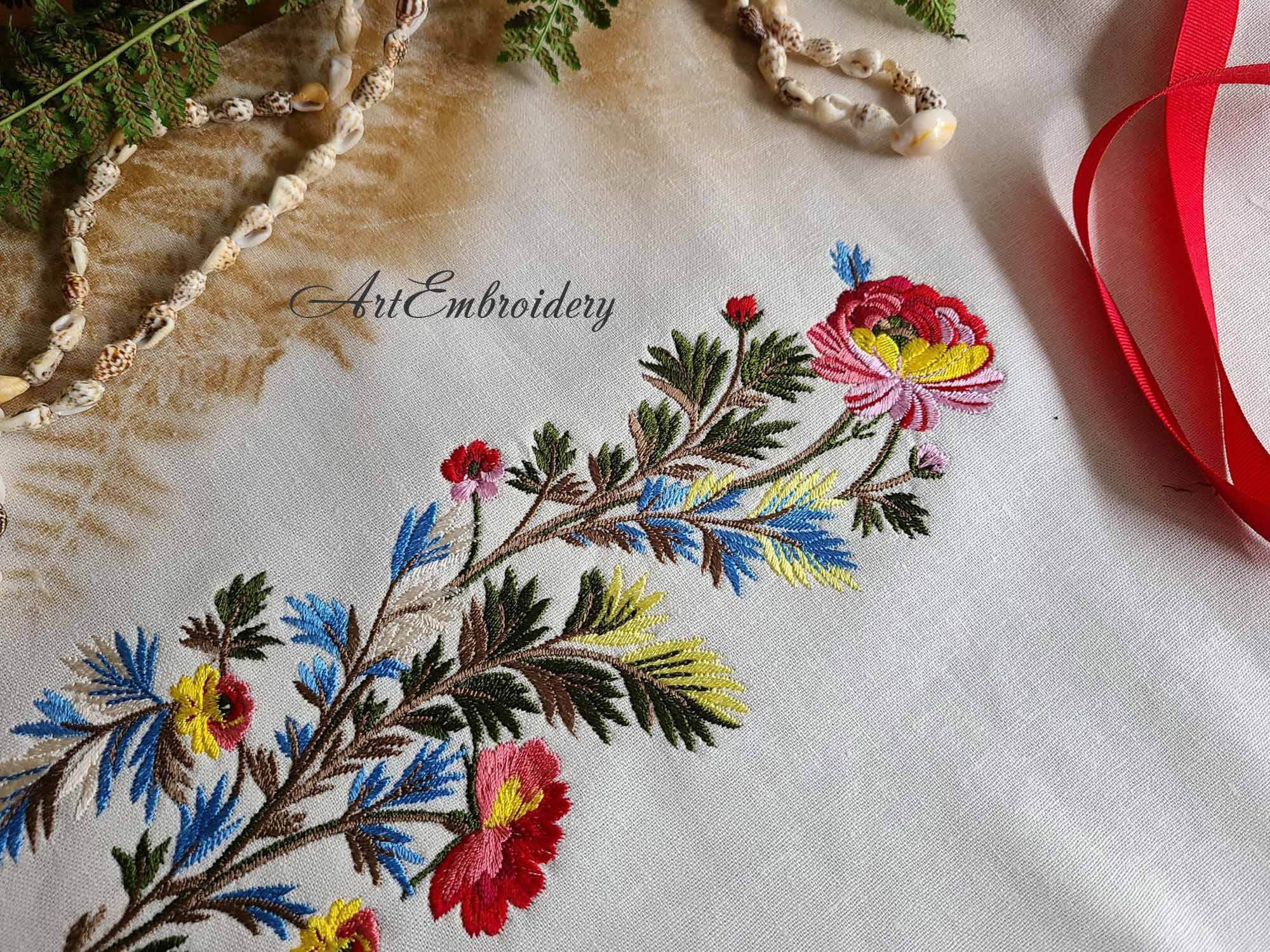 美品✨AMERI MEDI VINTAGE FLOWER EMBROIDERY Ameri（アメリ）の「MEDI VINTAGE FLOWER EMBROIDERY SHIRT