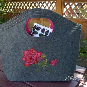 Roses Field - Machine  Embroidery Designs Set of 20 Lightly Filled Flowers mixed  sizes Designs  for  hoop  from 4x4 up  to 8x12&quot;