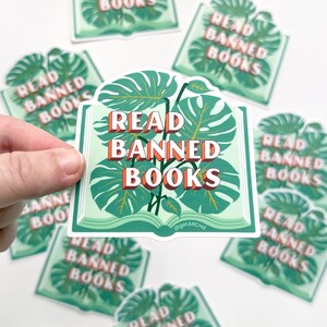 Read Banned Books Sticker