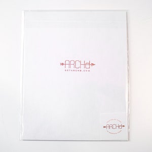 back view of print packaging