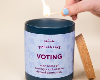 Smells Like Voting Candle