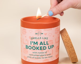 Smells Like I'm All Booked Up Candle