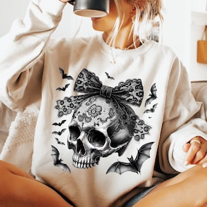Halloween Skull Bow png Bat png Coquette Bow Halloween png Halloween png Skeleton png Spooky Season png Coquette png Sublimation png designs