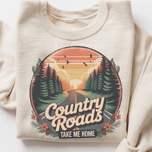 Routes de campagne PNG Take me home png Outdoors png Country png Outdoors Shirt png Camping png Téléchargement numérique instantané UNIQUEMENT