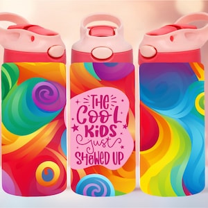Cool Kids Tumbler Wrap 12 oz 12 oz Flip Top Sippy Cup Kids Tumbler Wrap 12 oz Kids Tumbler Wrap Kids Tumbler Wrap 12oz Kids Tumbler Wrap