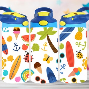 Summer Kids Tumbler Wrap 12 oz 12 oz Sippy Cup Kids Tumbler Wrap 12 oz Kids Tumbler Wrap Kids Tumbler Wrap 12oz Kids Tumbler Wrap