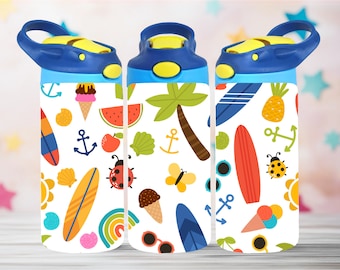 Summer Kids Tumbler Wrap 12 oz 12 oz Sippy Cup Kids Tumbler Wrap 12 oz Kids Tumbler Wrap Kids Tumbler Wrap 12oz Kids Tumbler Wrap