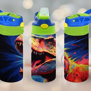 TRex Kids Tumbler Wrap 12 oz 12 oz Sippy Cup Kids Tumbler Wrap 12 oz Kids Tumbler Wrap Kids Tumbler Wrap 12oz Kids Tumbler Wrap