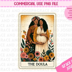 Die Doula Tarot Karte PNG Tarot PNG Tarot Karte Shirt Doula Art Doula Shirt png Doula Geschenk Doula png Digitaler Download
