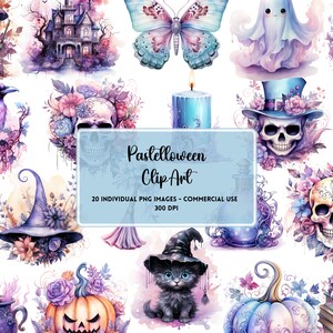 Halloween Clip Art Halloween png Halloween Clipart Pastell Halloween Halloween Designs Happy Halloween Aquarell Clip Art Halloween Digital