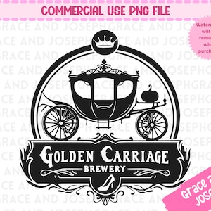 Carrozza d'oro Birrificio PNG Birra Png Principessa Png Carrozza della principessa Svg Zucca png Carrozza a cavalli PNG Download digitale istantaneo SOLO