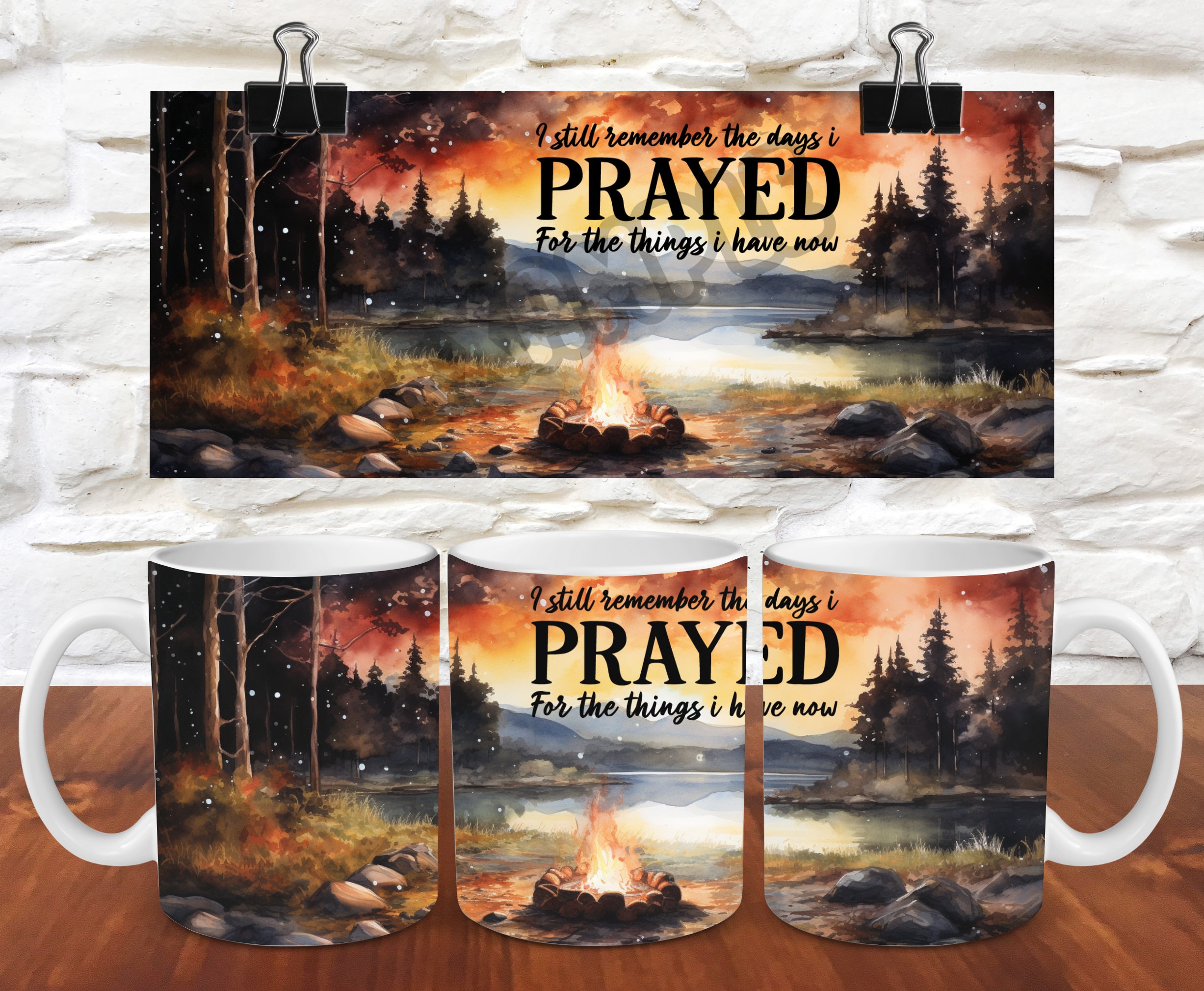 Faith Bible Verse 11oz mug wrap 15oz Mug Wrap Bible Verse Coffee Mug Sublimation Templates Coffee Mug Wrap PNG Camping Mug Wrap Digital