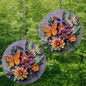 Butterfly Wind Spinner Wind Spinner Png Wind Spinner Sublimation Designs Wind Spinner Designs 8 in Wind Spinner Designs 3 sizes