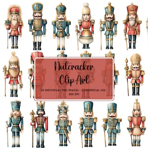 Nutcracker Clipart Royal Nutcracker Clipart Christmas Clipart Nutcracker png Winter Clipart Holiday Clipart Watercolor Clipart