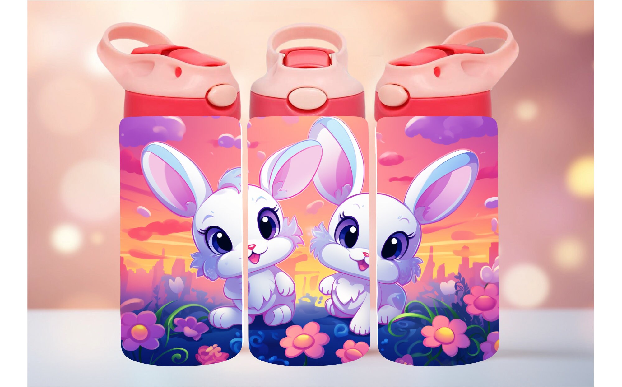 Bunny Kids Tumbler Wrap 12 Oz 12 Oz Sippy Cup Kids Tumbler Wrap 12 Oz ...