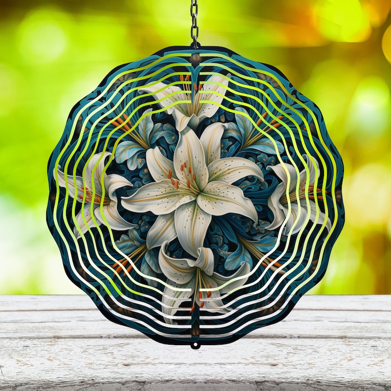 Lily Wind Spinner Wind Spinner Png Wind Spinner Sublimation Designs ...