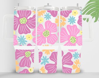 Retro Tumbler Wrap 40oz tumbler wrap 40 oz tumbler wrap Stanley 40oz Tumbler 40 oz Tumbler 40 oz Tumbler Design