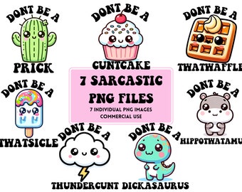 Sarcastic PNG Designs Funny Sublimation PNG Bundle Offensive png Funny Png For Mug Funny PNG Bundle Swear Sublimation Designs